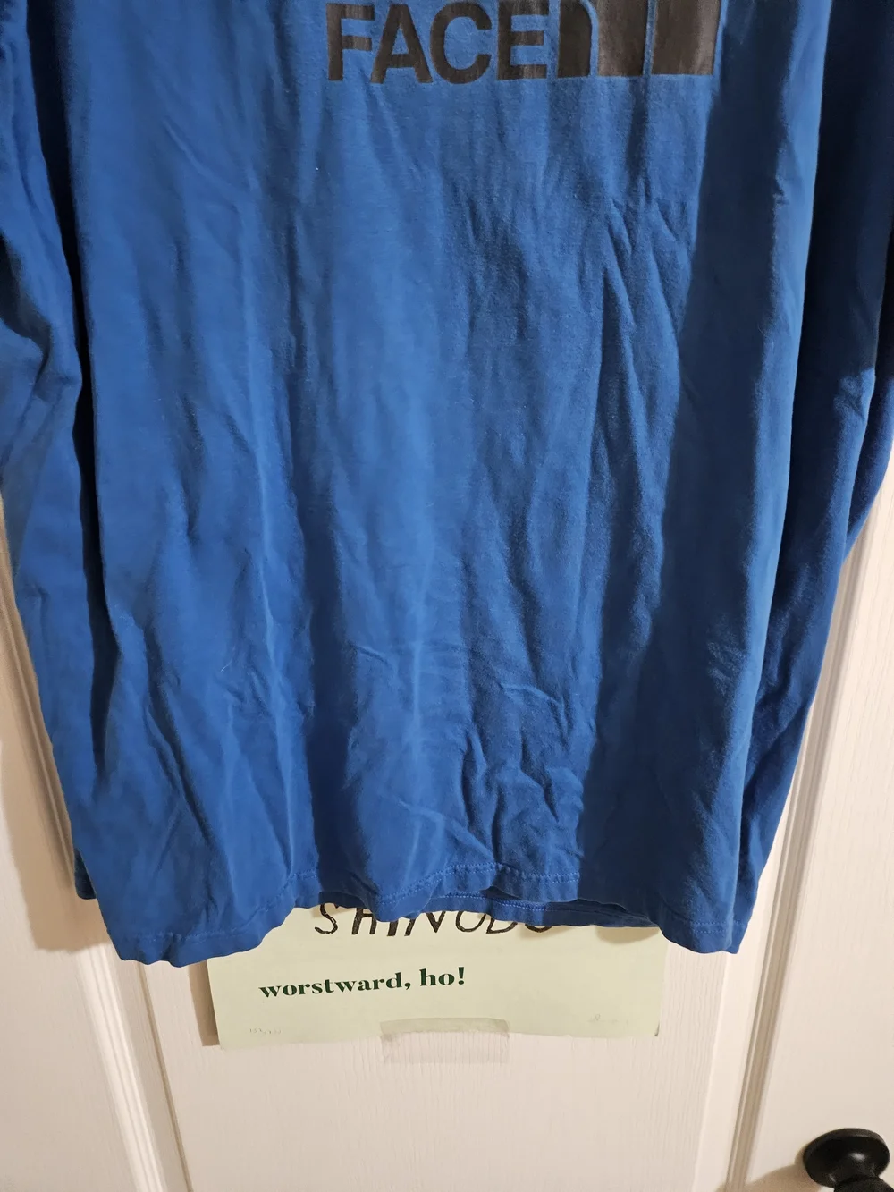 The North Face Men’s Short Sleeve Logo T‑Shirt — Blue